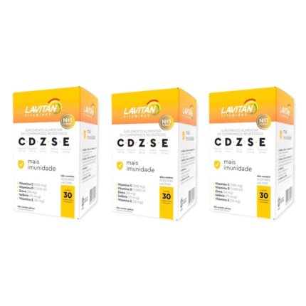 Kit 3 Caixas Lavitan cdzse + Imunidade - 30 Comprimidos